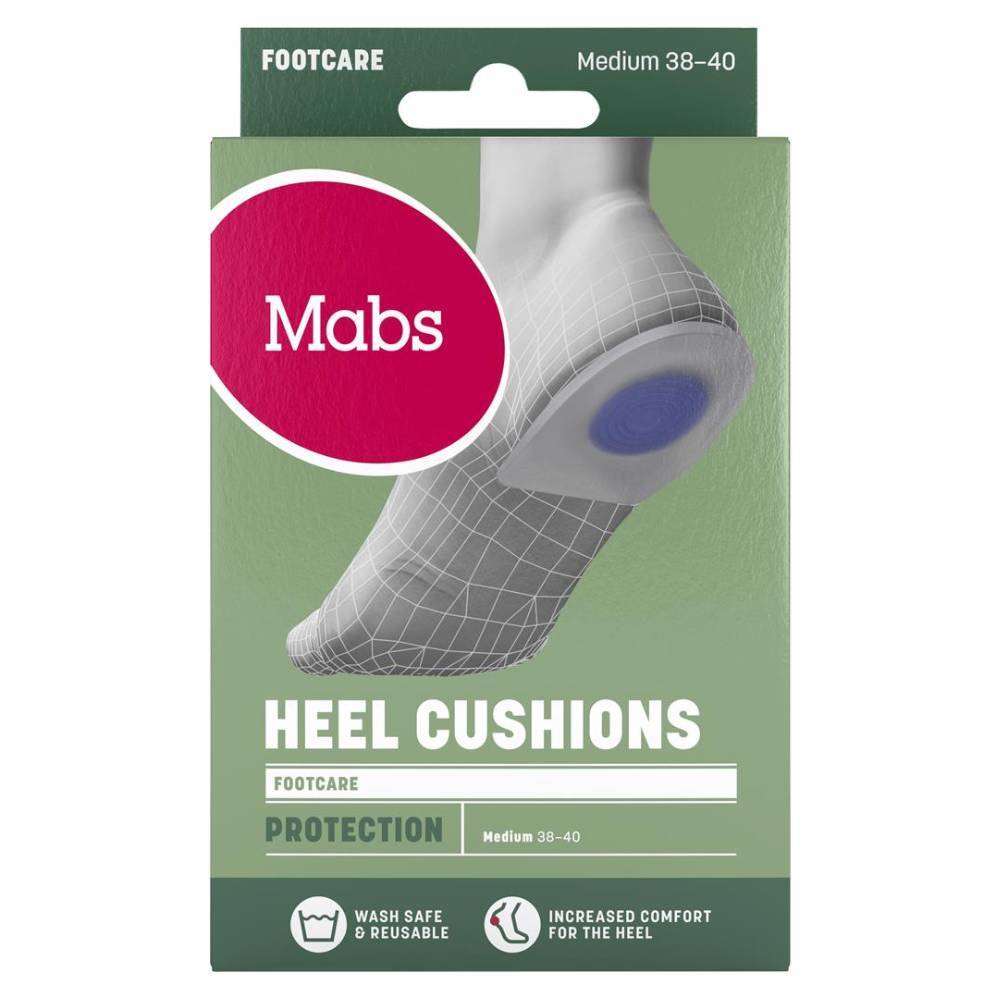 Mabs Heel Cushion Hælindlæg Silikone - M