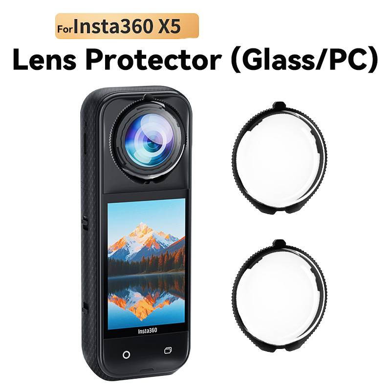 Lens Guards for Insta360 X5 Rotating Anti-Scratch High Quality Lens Protector Cap for Insta 360 X5 Protective Guard Accessories