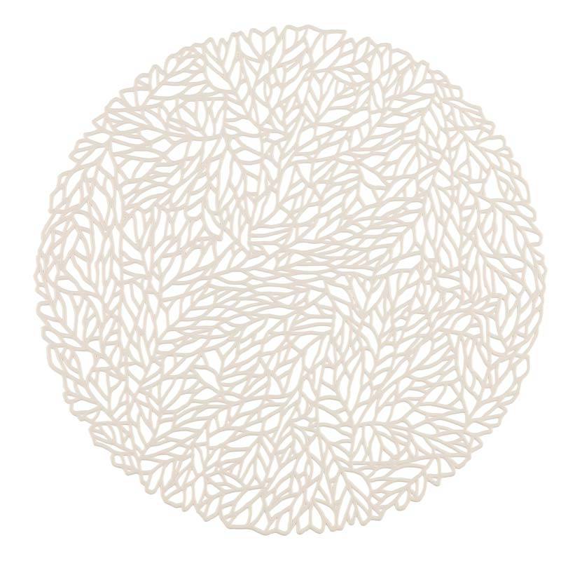 Bordstablett Alma 35 cm - Vit
