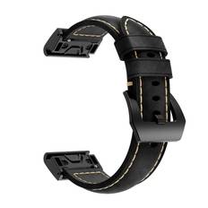 Läderarmband Garmin Forerunner 965 svart