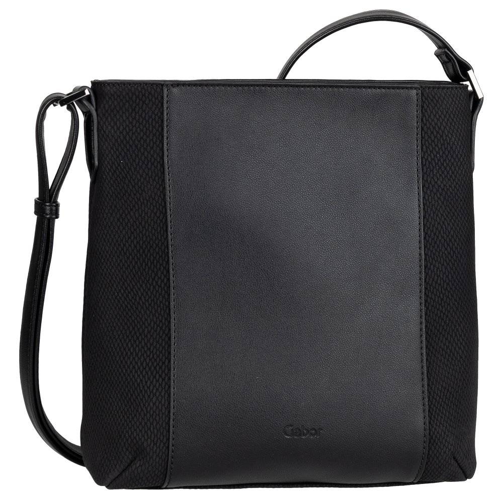 Gabor Wanda Cross Bag M Colour: Black/Snake, Size: One Size