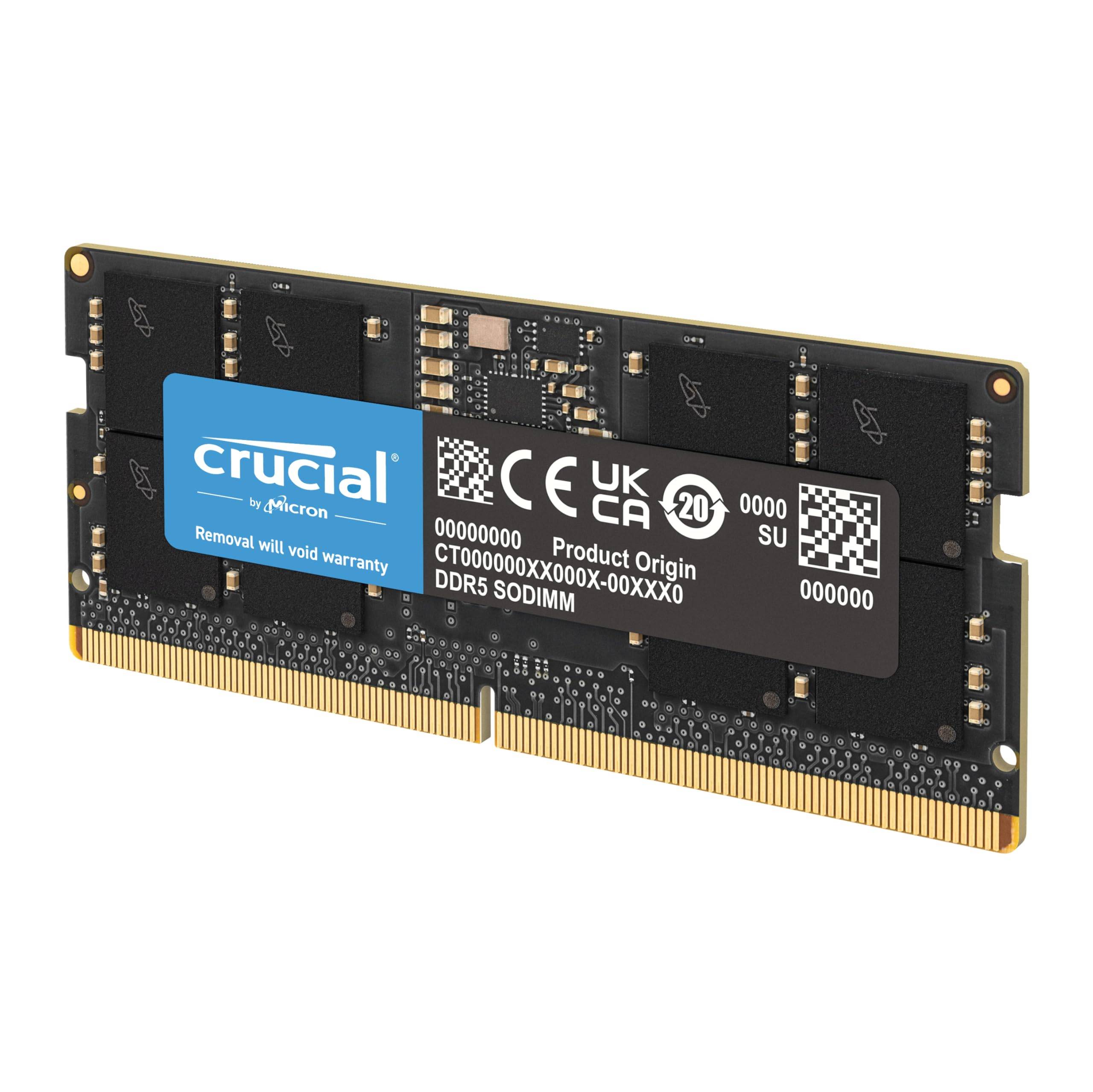 avgörande 16GB SODIMM CT16G56C46S5 DDR5-5600 CL46(16 Gbit)