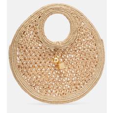 Jacquemus Spiaggia Small raffia basket bag - beige - One Size