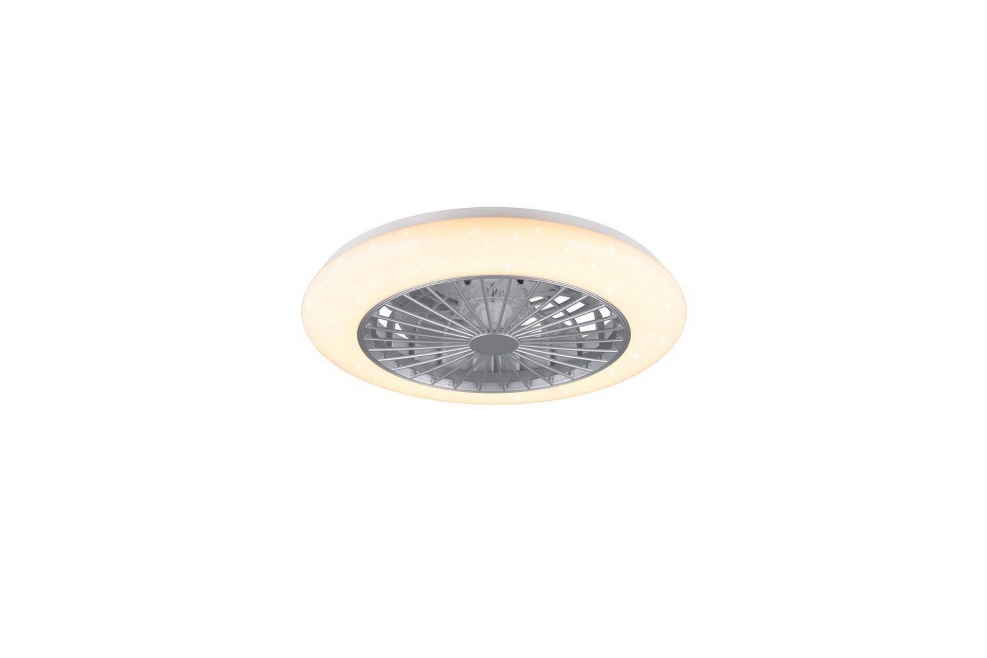 Trio Lighting Fläkt TRIO Stralsund - Sovrumslampa Grå,Vit