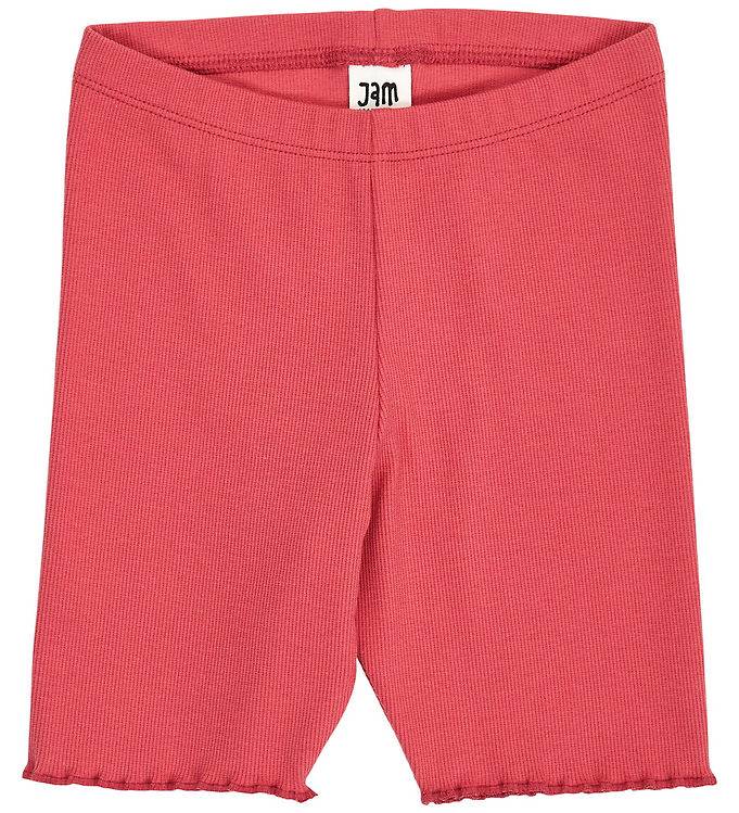 Jam Generation Cykelshorts - Rib - Berry - Jam Generation - 6 år (116) - Shorts