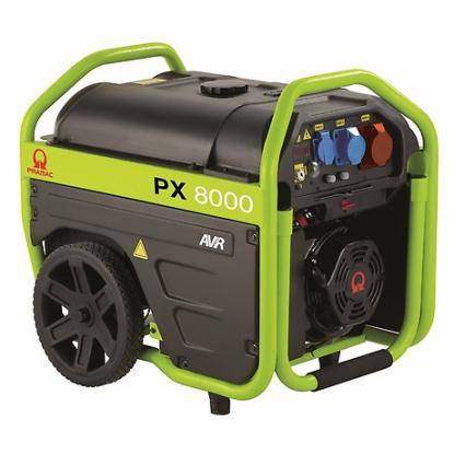 Pramac PX-8000 T generator med AVR, 4,8 kW, 400V