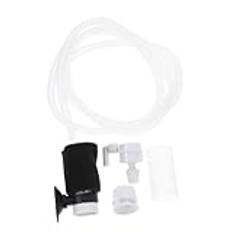POPETPOP Liten Akvarium Syrgaspump Dränkbar Mute Aquarium Pump Mini Tillbehör