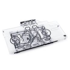 WAK Alphacool Eisblock Aurora Acryl GPX-A Radeon RX 6800 Nitro+ mit Backplate PHT EOL