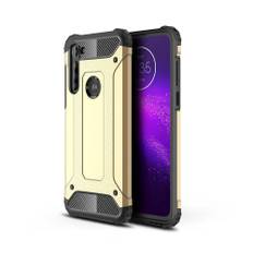 Motorola G8 Power - Armor Guard Hybrid mobilskal - Guld