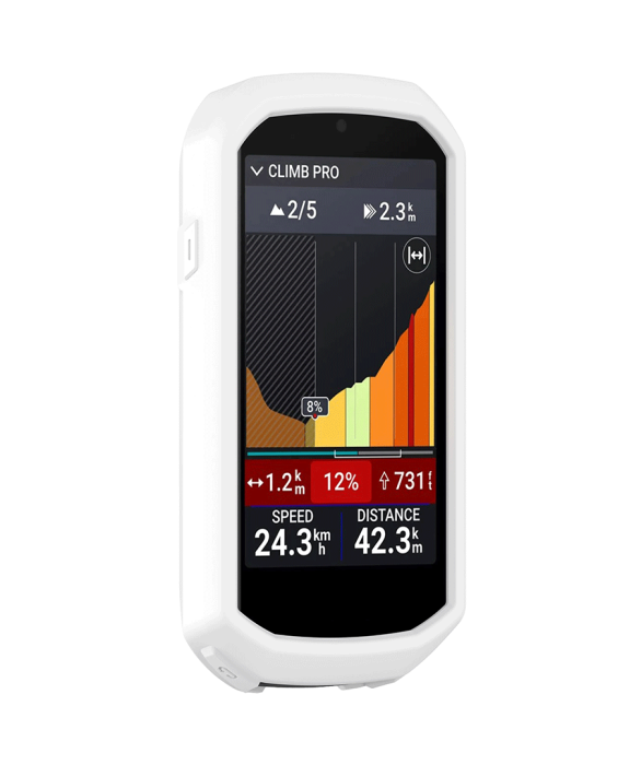 Silikonecover til Garmin Edge 1050-Hvid