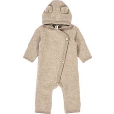 Müsli by Green Cotton Woolly Fleece Suit Stl. 80/86 unisex - Body Från Magasin - Balsam Melange (80/86)