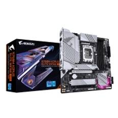 GIGABYTE B760M AORUS ELITE WIFI6E GEN5, Intel, LGA 1700, Intel® Celeron®, Intel Core i3 12th Gen, Intel Core i3 13th Gen, Intel Core i3 14th Gen, Int