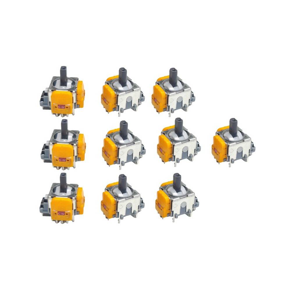 10PCS 3Th Gen for PS5 Joysticks Hall Electromagnetic High Precision Adjustable Joysticks