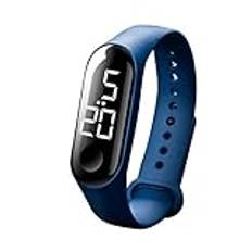 Elektroniska och modeklockor sportklockor lysande LED män sensor kvinnor herrklocka armbandsur för kvinnor, c, En storlek