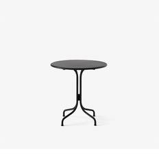 &Tradition Thorvald Outdoor Café Table Round SC96 Havebord Warm Svart