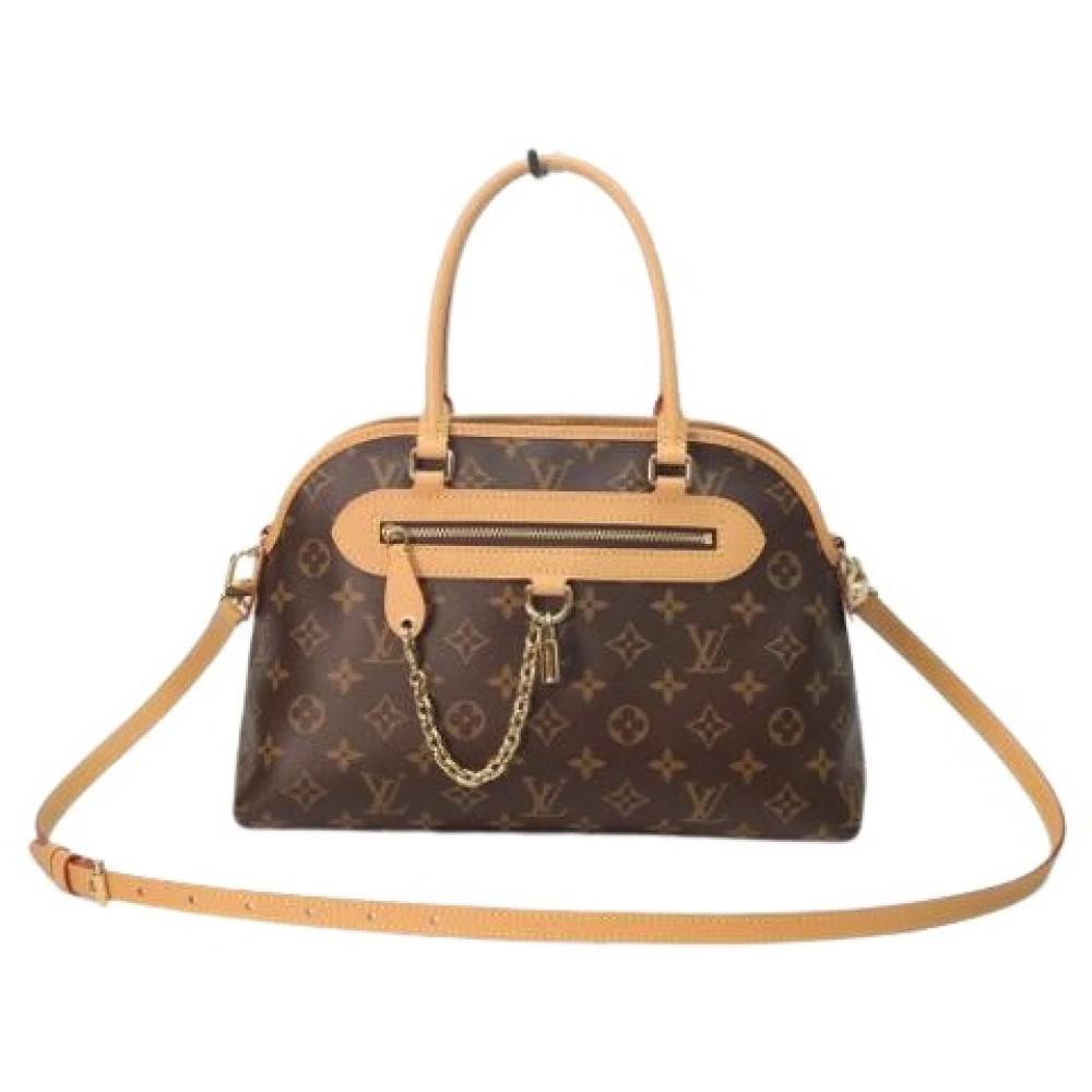 Louis Vuitton Vintage Pre-owned Vintage Skuldertaske - Vintage - Dame - Brun - ONE SIZE - Uld