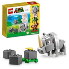 LEGO Super Mario Rhino Lambi 71420 Leksaksblock Present Äventyr Pojkar Flickor 7 år Spring! ~
