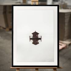 Inramad Tavla "Andrum II" - Fine Art Print i 50x70 cm