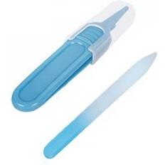 Baby nagelvård set barn sax praktisk baby nagelklippare trimmer bekväm daglig baby nagel skal klippa manikyr kit - Blå