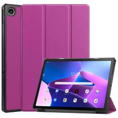 Lenovo Tab M10 Plus Gen 3 - Tri-Fold læder cover - Lilla