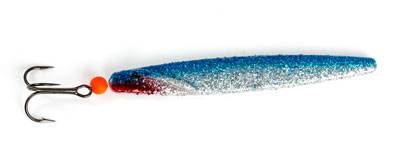 Dizzy Tobis Gennemløber blink Blå Sølv glitter-22g.