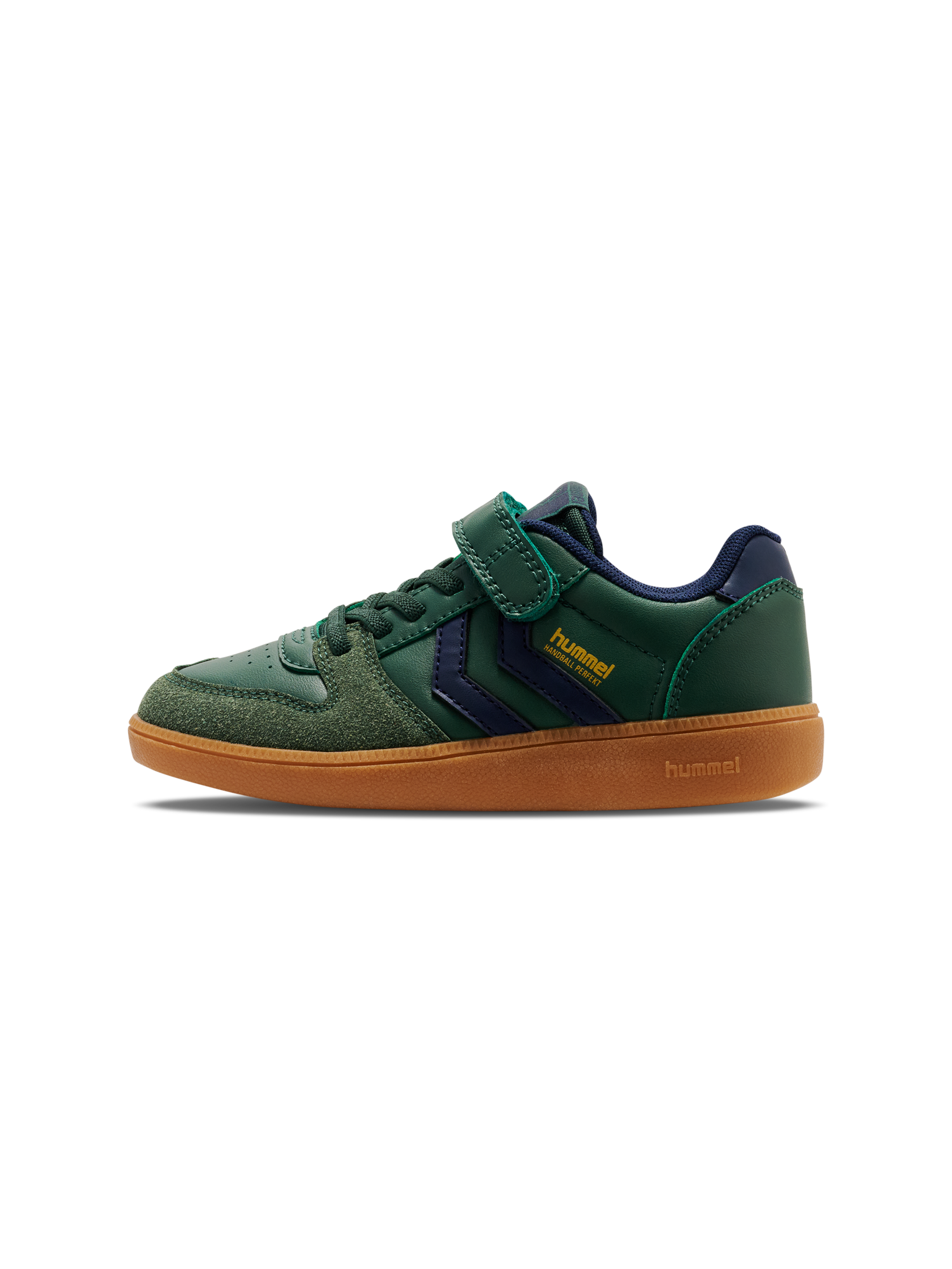 Hummel - Handball Perfekt Sp Jr | Green | Court Trainers | Børn | Str. 32 - Hurtig levering 1-2 hverdage