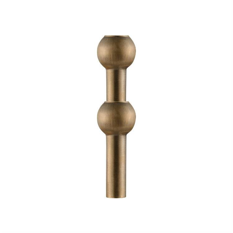 STOFF Nagel Vase Bronzed Brass