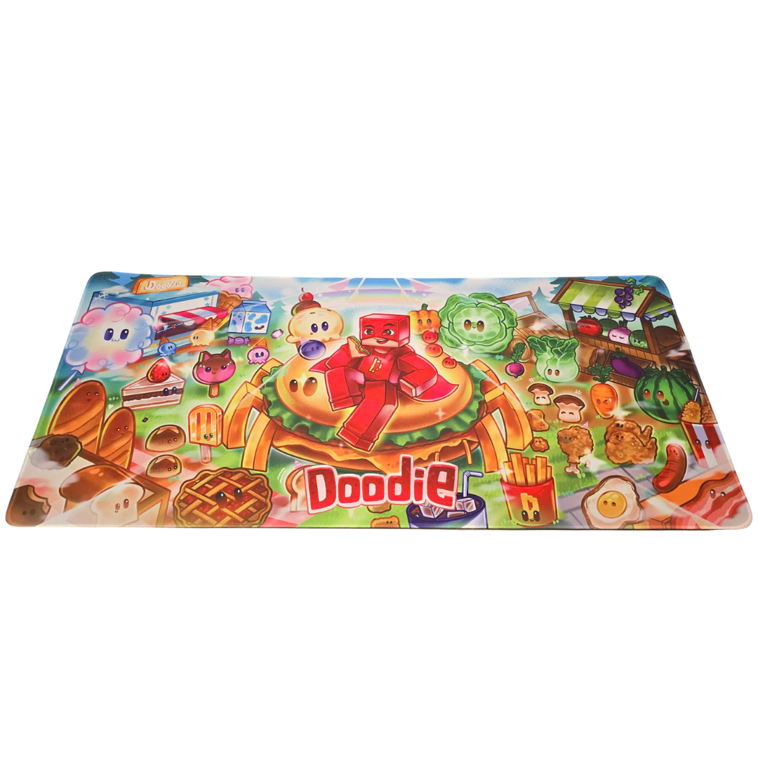 Doodie - Madkamp Musemåtte XL - 90 x 40 cm - GEEKD.dk - Forventet levering: 1-2 hverdage