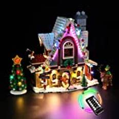 GC ljuskit för Lego Elf Club House 10275 (Lego-set ingår inte) (fjärrkontroll)