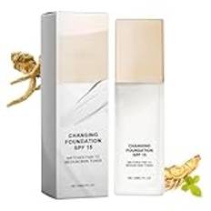 Color Matching Foundation, Color Changing Foundation,30ml Colour Changing Concealer - Face Liquid Cover Concealer, Face Primer för kvinnor tjejer