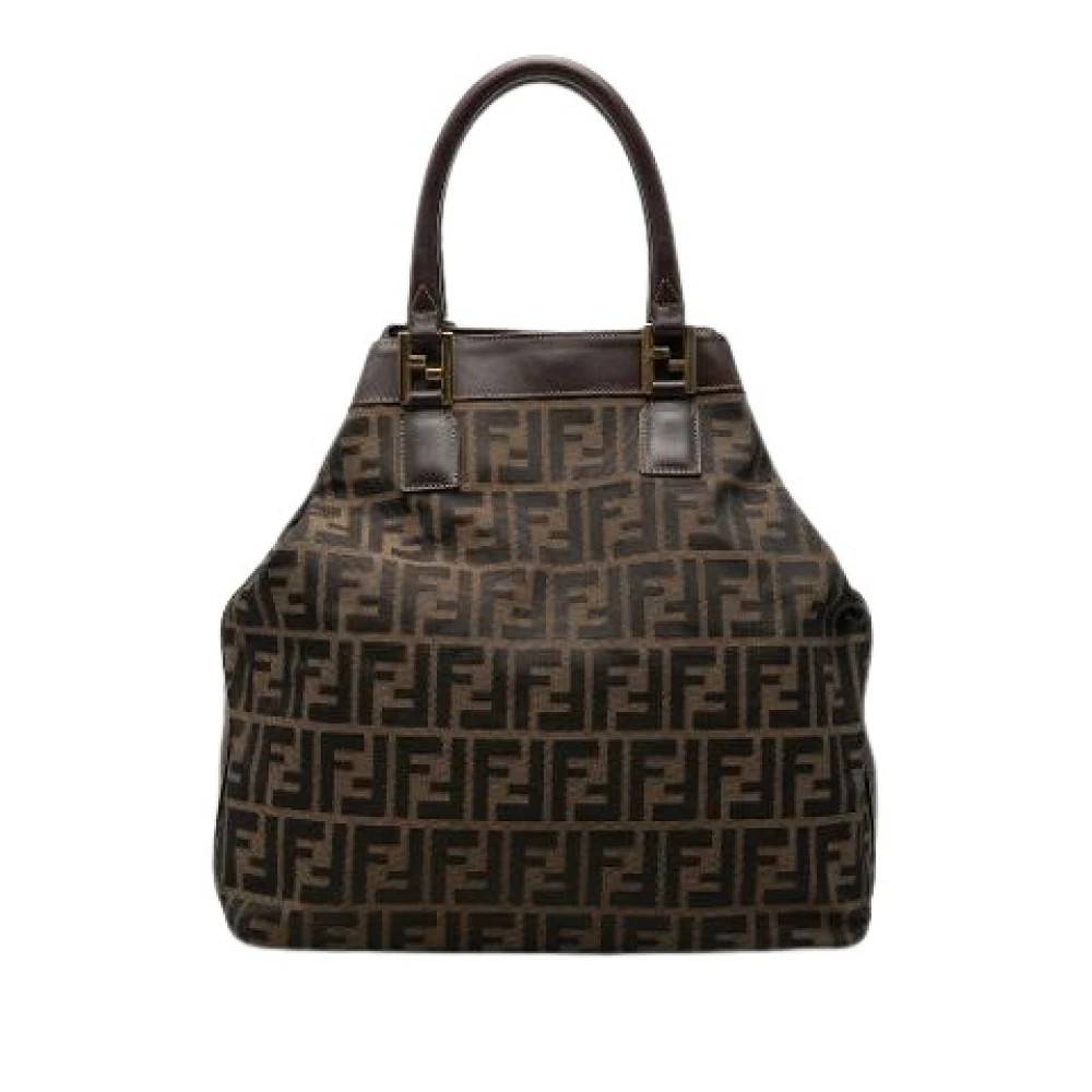 Fendi Vintage Pre-owned Vintage Tote - Vintage - Dame - Brun - ONE SIZE - Læder