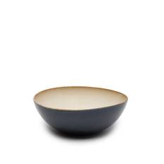 Serax - Terres De Rêves - Bowl L, Misty Grey/Dark Blue - Djupa tallrikar - Anita Le Grelle - Flerfärgad