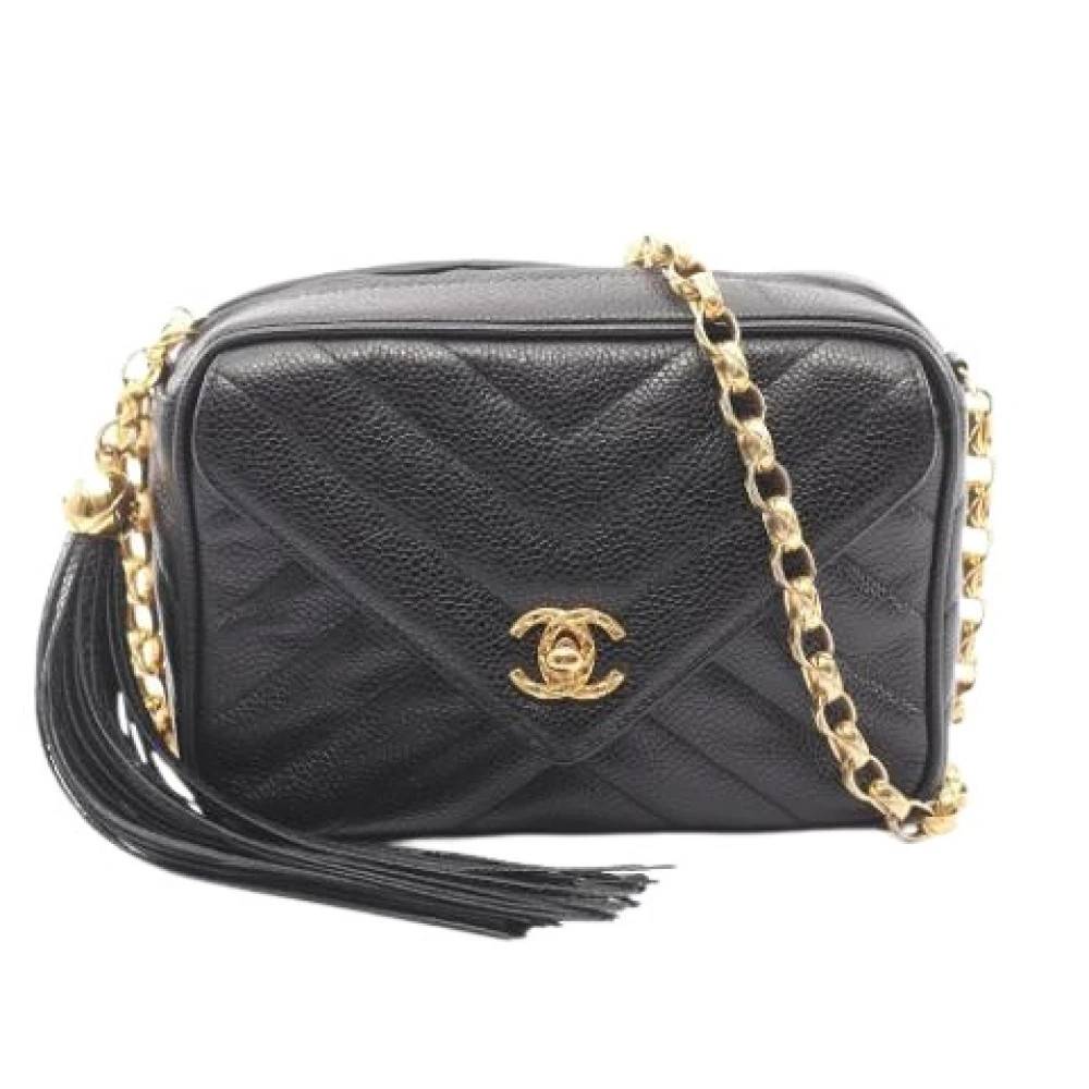 Chanel Vintage - Pre-owned Vintage Cross Body Bag Vintage - Dam - ONE Size - Läder