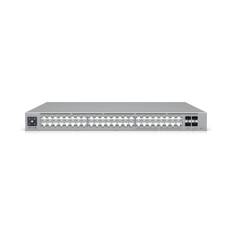 Ubiquiti USW-PRO-MAX-48-POE nätverksswitchar L3 2.5G Ethernet (100/1000/2500) Strömförsörjning via Ethernet (PoE) stöd Grå