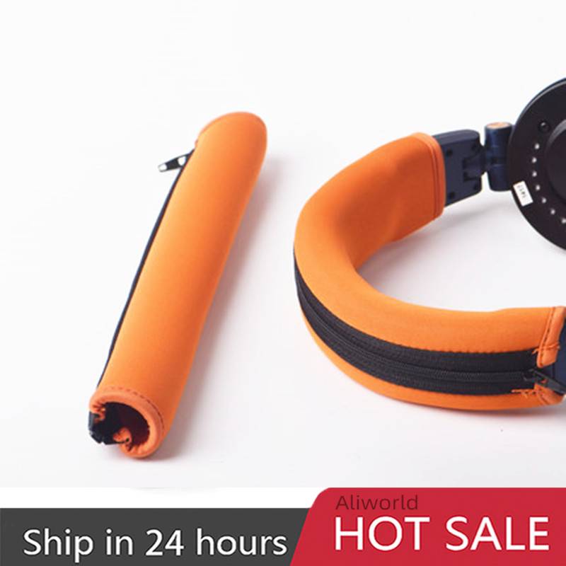 Zipper Headphone Protector Sleeve Cushion Pad Headband For Audio Technica ATH MSR7 M50X M40X M30 M20X Head beam High Quality