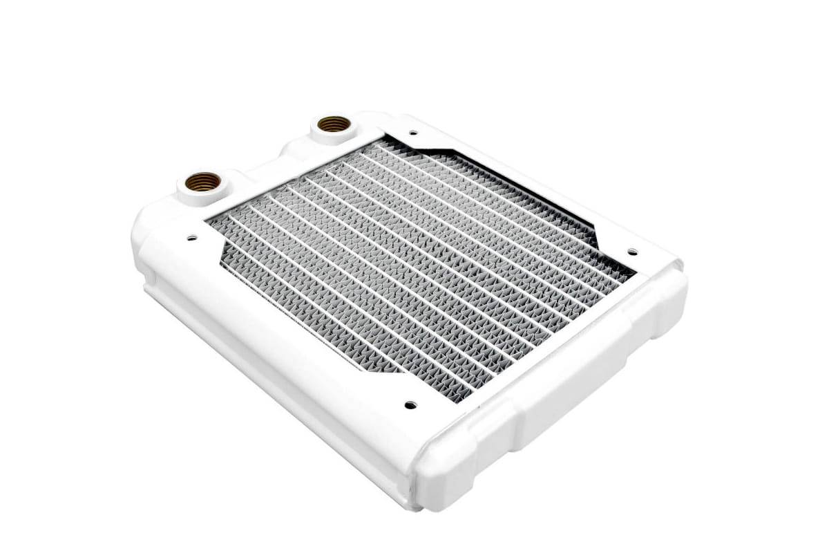 Black Ice Nemesis Radiator GTS 120 - Satin White