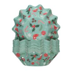 Bloom Christmas - Muffinsforme 48 stk, FunCakes