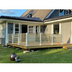 Mellanstolpe Harstena Vit 880 mm Steel Design