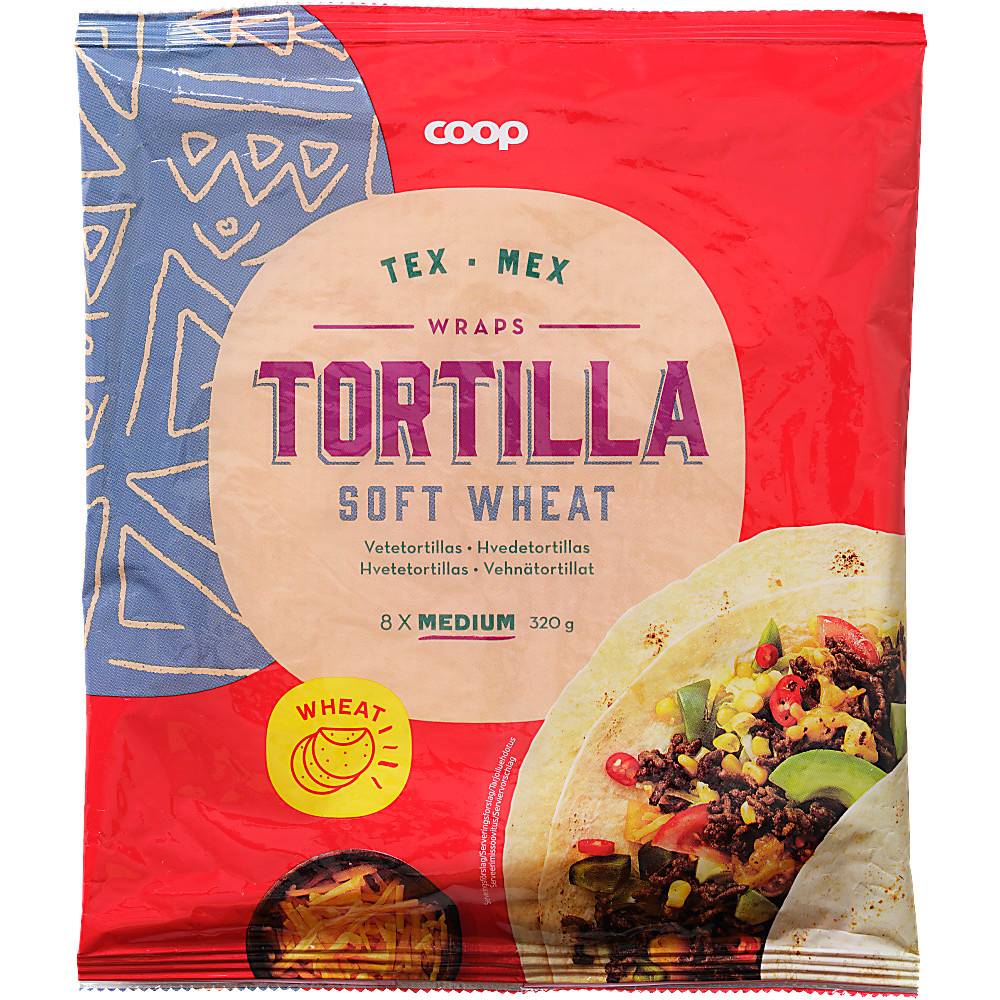 Tortillabröd M 8-pack