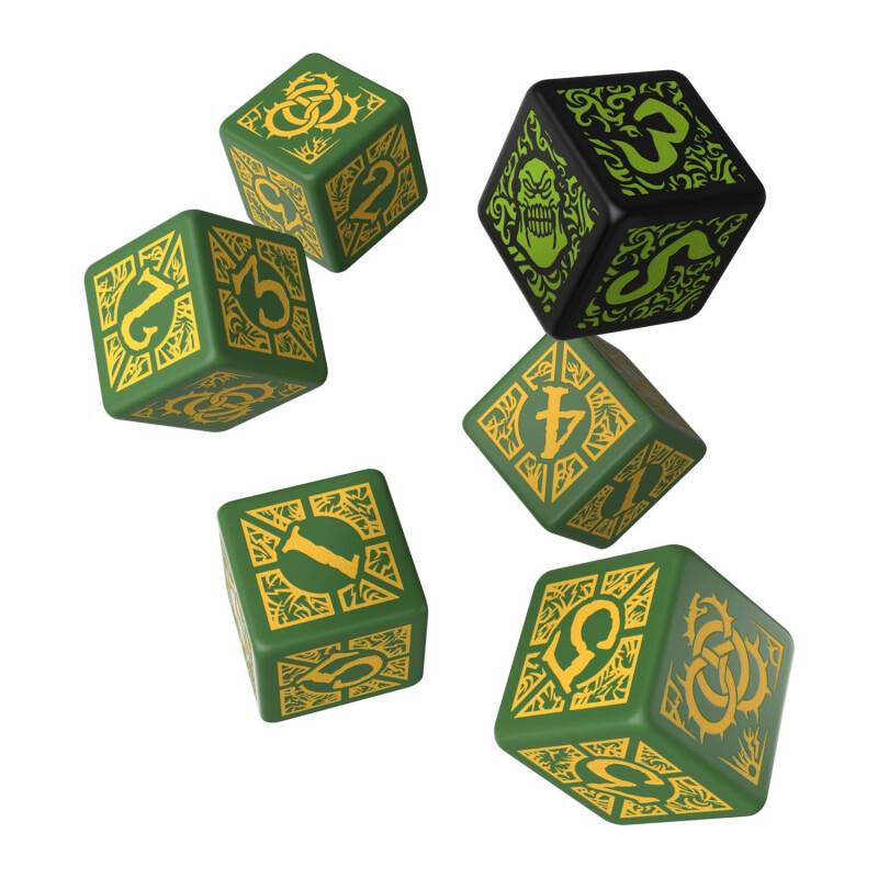 Hordes Circle Orboros D6 Dice (6)