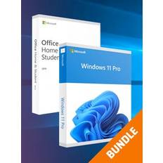 Microsoft Windows 11 Pro & Microsoft Office Home & Student 2019 Bundle (PC) - Microsoft Key - GLOBAL