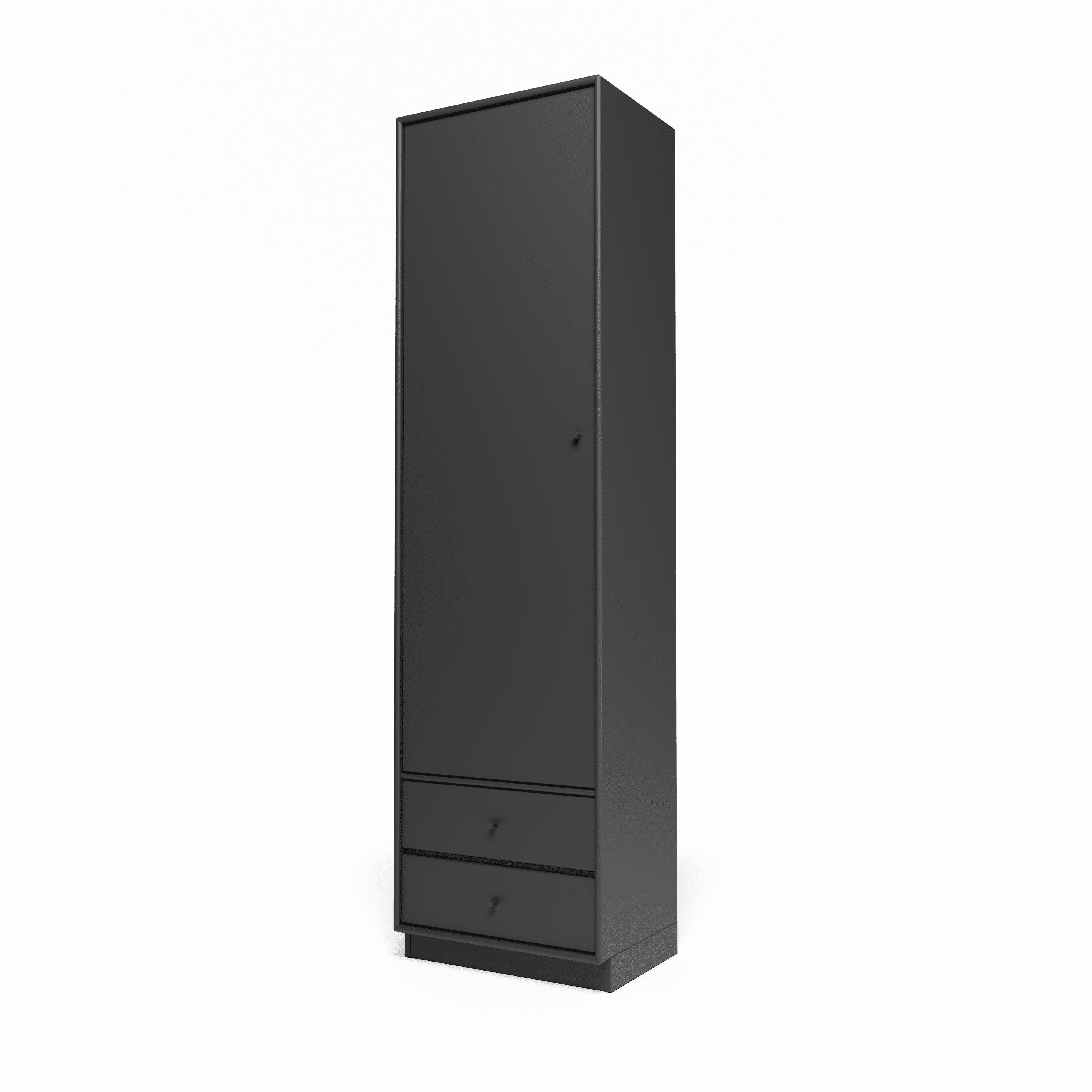 Attire I garderobe, inkl. sokkel 7 cm fra Montana Anthracite - Jacobsen Plus