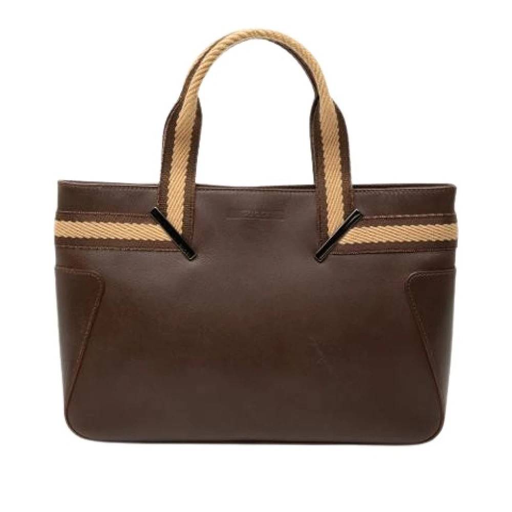 Gucci Vintage Pre-owned Vintage Håndtaske - Vintage - Dame - Brun - ONE SIZE - Læder