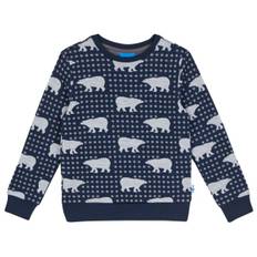 Finkid Kid's Uniikki Nordik Ullpullover Barn Storlek 120/130 Färg blå
