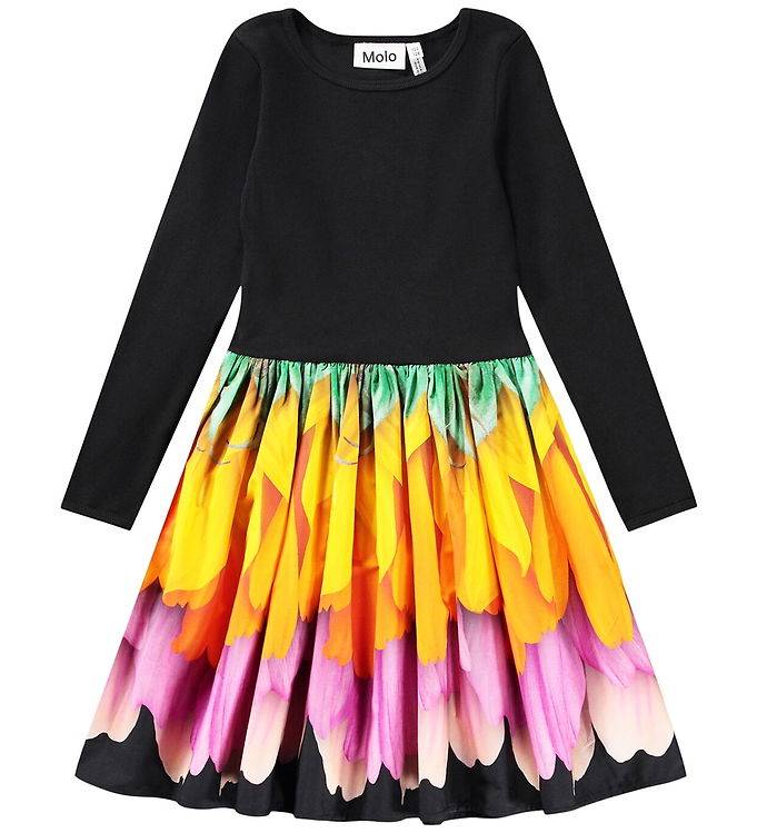 Molo Kjole - Casie - Rainbow Petals - Molo - 11-12 år (146-152) - Kjole
