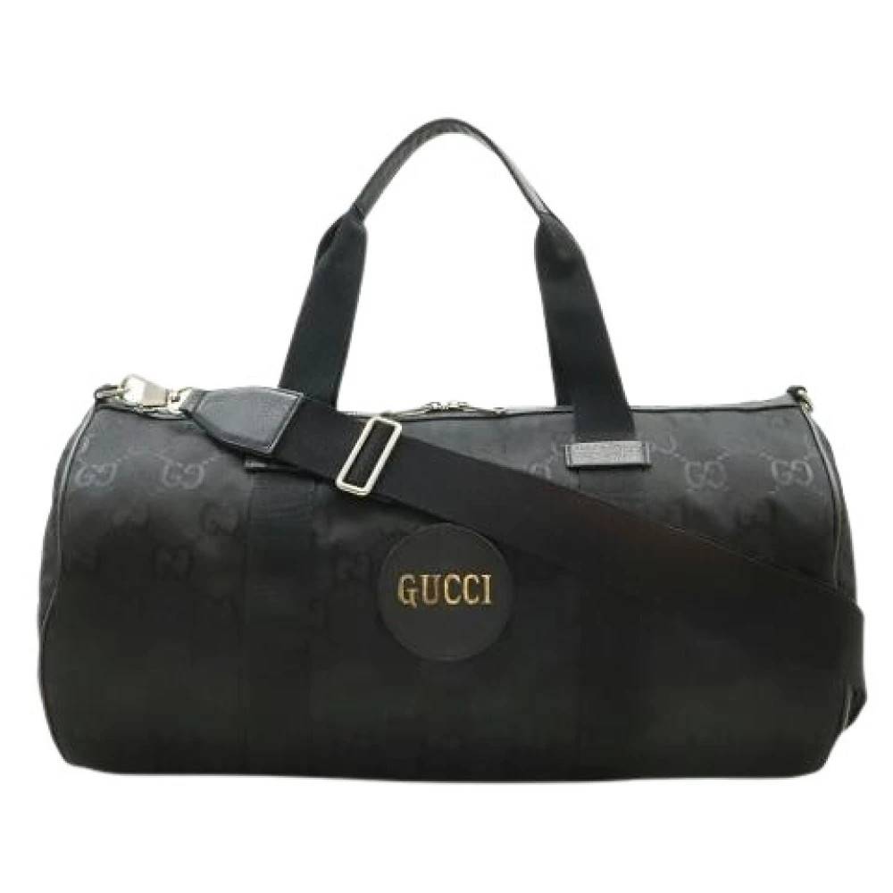 Gucci Vintage Pre-owned Vintage Boston Taske - Vintage - unisex - Sort - ONE SIZE - Uld