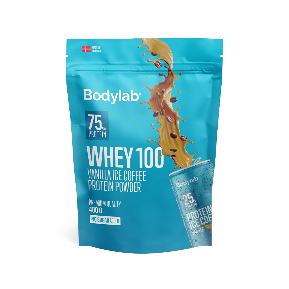 Bodylab Whey 100 Proteinpulver Vanilla Ice Coffee (2,4kg).