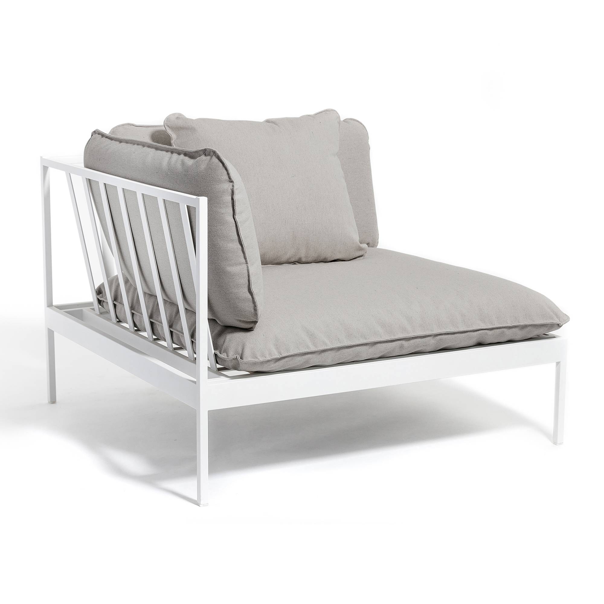 Skargaarden - Bönan End/Corner Light Grey - Sling Light Grey - Utomhussoffor - Studio Norrlandet