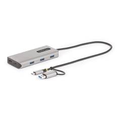 StarTech.com 167B-USBC-MULTIPORT dockingstation Ledningsført USB 3.2 Gen 1 (3.1 Gen 1) Type-C Sølv