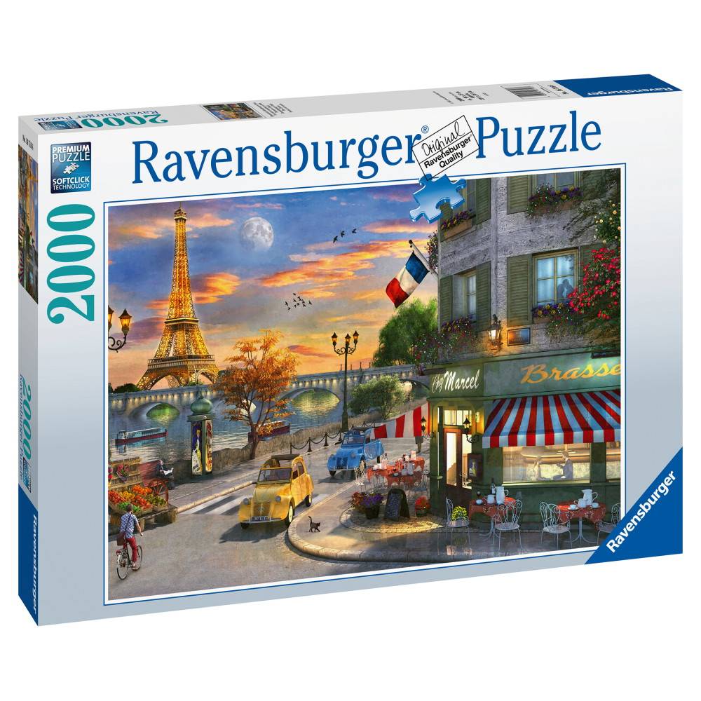Pussel Ravensburger 2000 Paris Sunset 10216716
